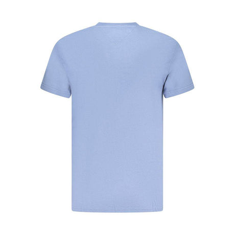 Tommy Hilfiger Blue Cotton Men T-Shirt - Hilstor