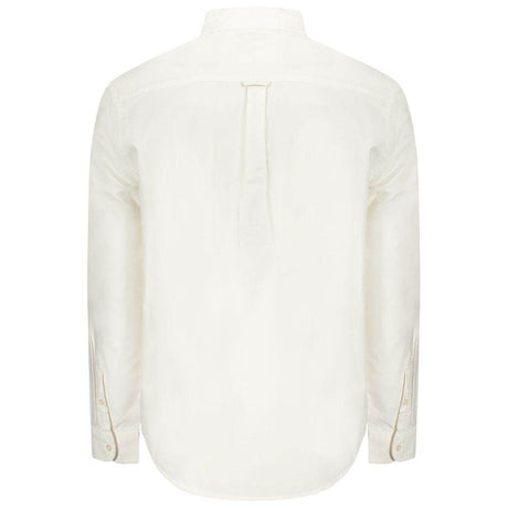 Tommy Hilfiger White Cotton Men Shirt - Hilstor
