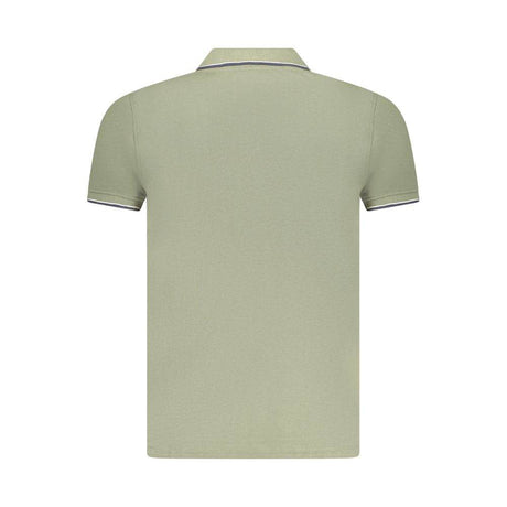 Norway 1963 Green Cotton Men Polo Shirt - Hilstor