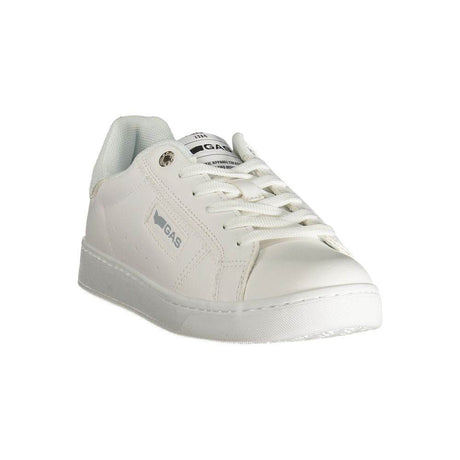 Gas White Polyester Women Sneaker - Hilstor