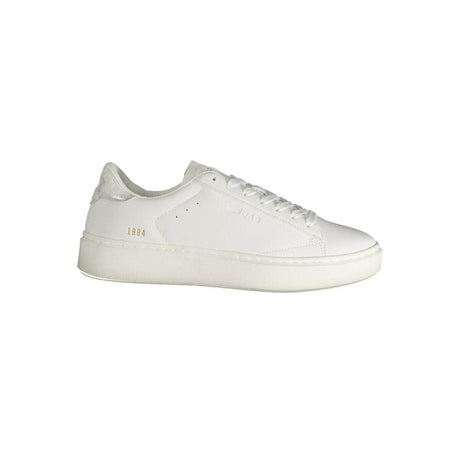 Gas White Polyester Women Sneaker - Hilstor