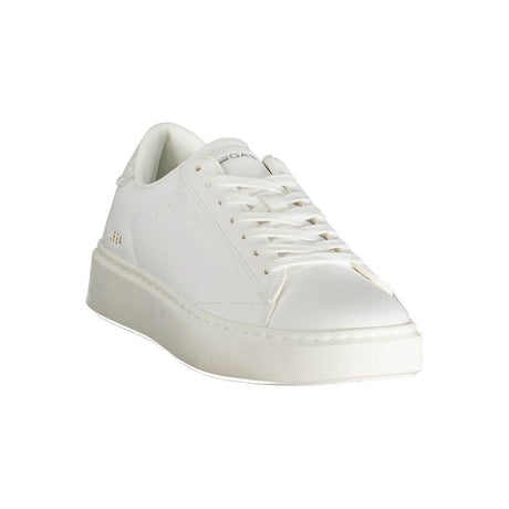 Gas White Polyester Women Sneaker - Hilstor