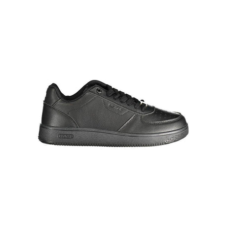 Gas Black Polyester Women Sneaker - Hilstor