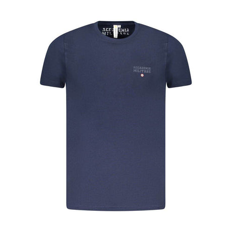 Accademia Militare Blue Cotton T-Shirt - Hilstor