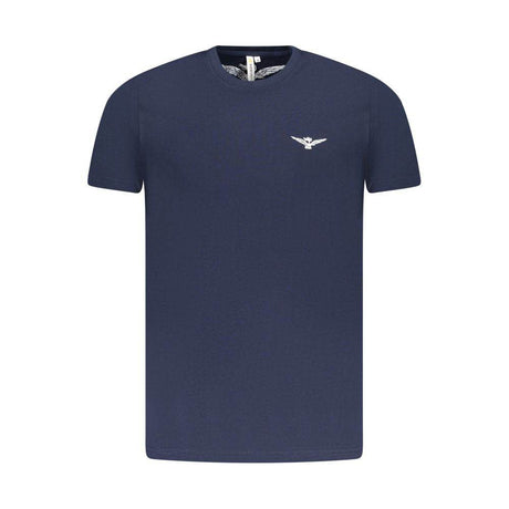 Accademia Militare Blue Cotton T-Shirt - Hilstor