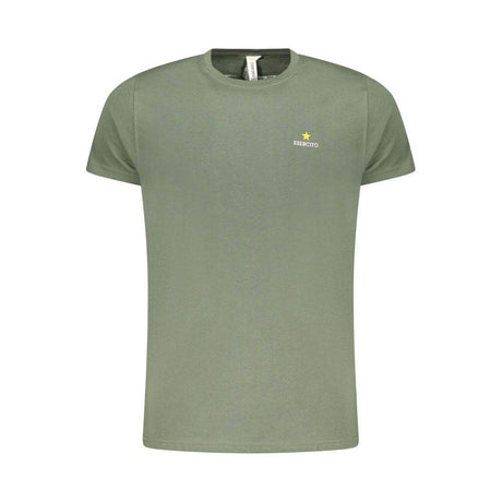 Esercito 1659 Green Cotton T-Shirt - Hilstor