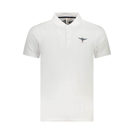 Accademia Militare White Cotton Polo Shirt - Hilstor