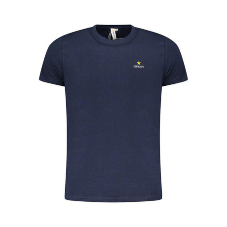 Esercito 1659 Blue Cotton T-Shirt - Hilstor
