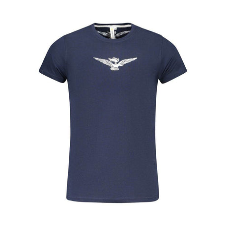 Accademia Militare Blue Cotton T-Shirt - Hilstor