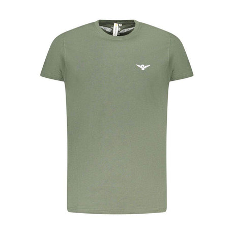 Accademia Militare Green Cotton T-Shirt - Hilstor