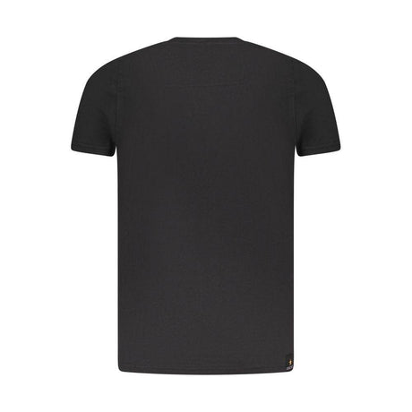 Accademia Militare Black Cotton T-Shirt - Hilstor