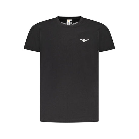 Accademia Militare Black Cotton T-Shirt - Hilstor