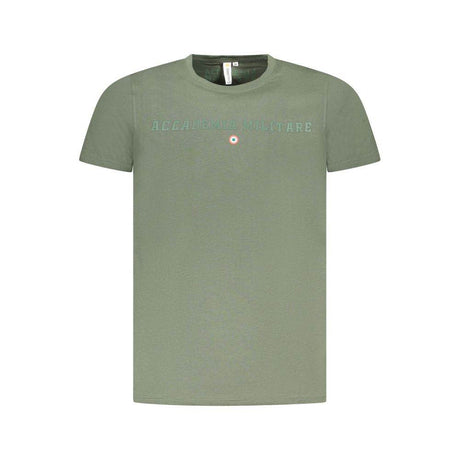 Accademia Militare Green Cotton T-Shirt - Hilstor
