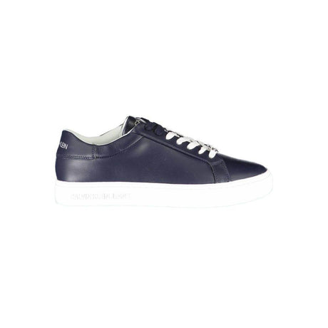 Calvin Klein Blue Polyester Sneaker - Hilstor
