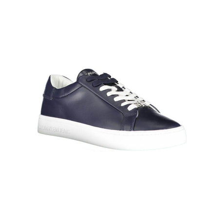 Calvin Klein Blue Polyester Sneaker - Hilstor