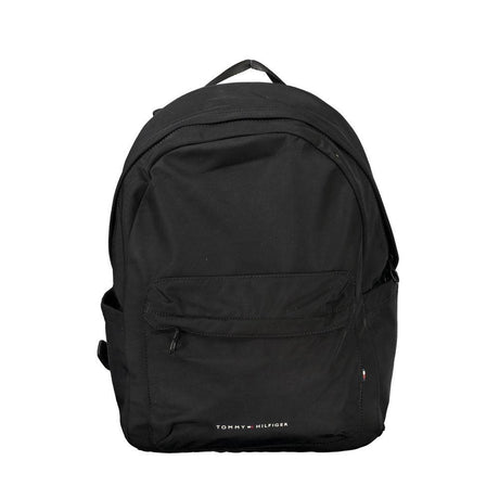 Tommy Hilfiger Black Polyester Backpack - Hilstor