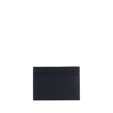 Prada Leather Card Holder - Hilstor