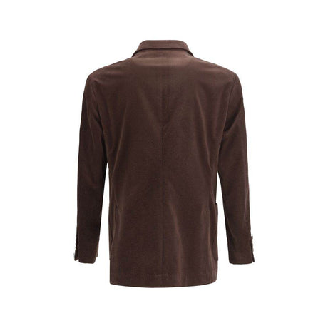 Brunello Cucinelli Velvet Blazer Jacket - Hilstor