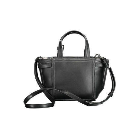Calvin Klein Black Polyester Handbag - Hilstor