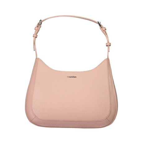Calvin Klein Pink Polyester Handbag - Hilstor