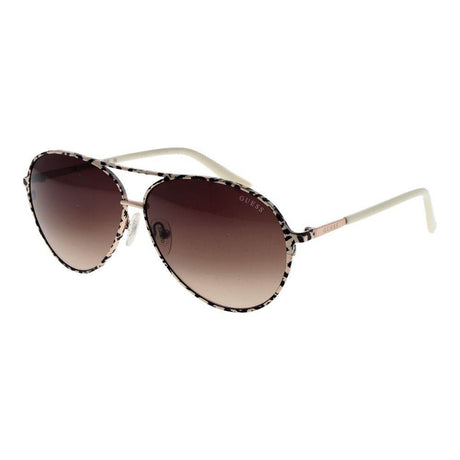 Guess Cream Women Sunglass - Hilstor