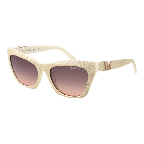 Marciano by Guess Cream Women Sunglass - Hilstor
