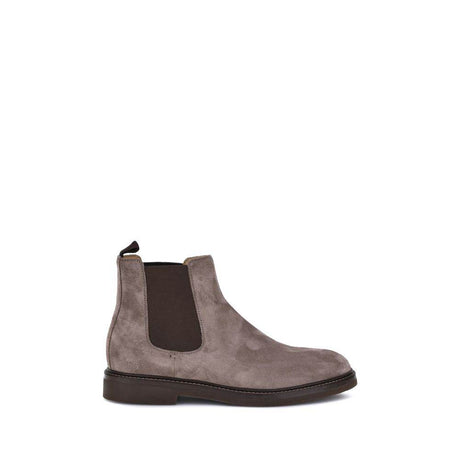 Brunello Cucinelli Suede Ankle Boots - Hilstor
