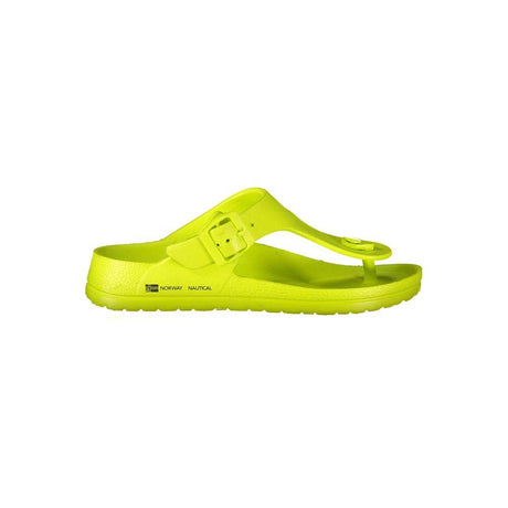 Norway 1963 Yellow Plastic Women Sandal - Hilstor