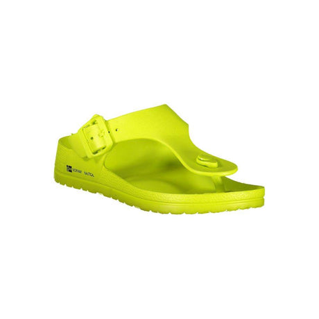 Norway 1963 Yellow Plastic Women Sandal - Hilstor