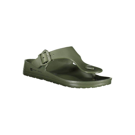 Norway 1963 Green Plastic Mens Sandal - Hilstor