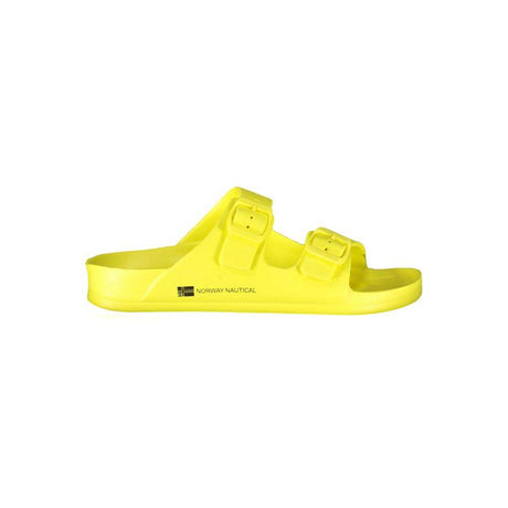 Norway 1963 Yellow Plastic Women Sandal - Hilstor