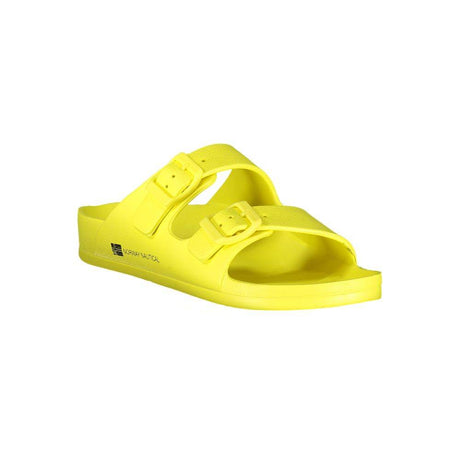 Norway 1963 Yellow Plastic Women Sandal - Hilstor
