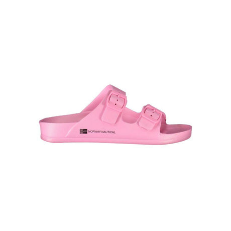 Norway 1963 Pink Plastic Women Sandal - Hilstor