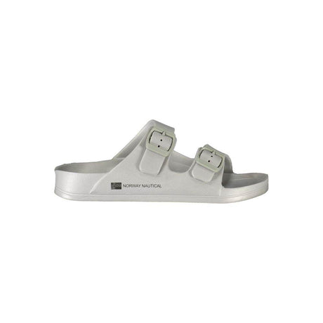 Norway 1963 Gray Plastic Women Sandal - Hilstor