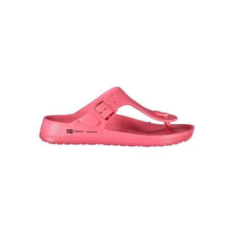 Norway 1963 Pink Plastic Women Sandal - Hilstor