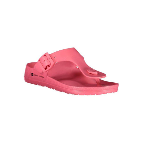 Norway 1963 Pink Plastic Women Sandal - Hilstor
