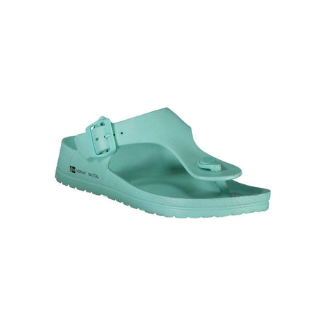 Norway 1963 Blue Plastic Women Sandal - Hilstor