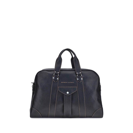 Brunello Cucinelli Leather Travel Bag - Hilstor