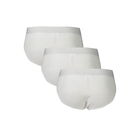 Bikkembergs White Cotton Underwear - Hilstor