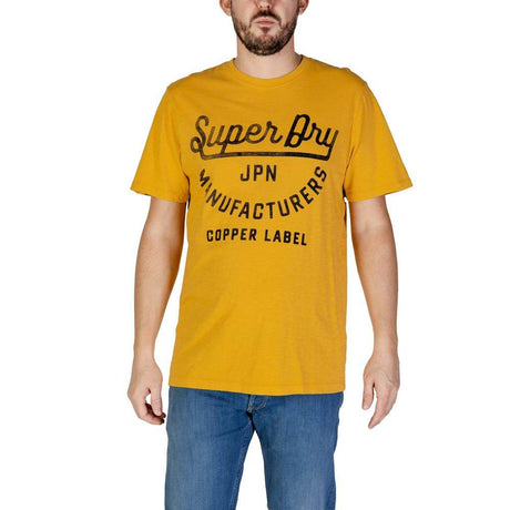 Superdry Orange Cotton T-Shirt - Hilstor