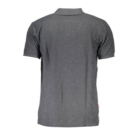 Slazenger Gray Cotton Polo Shirt - Hilstor
