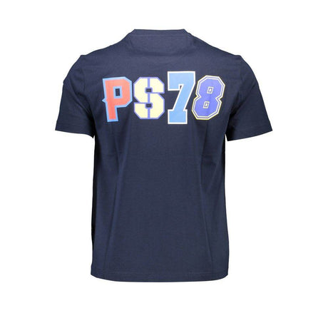 Plein Sport Blue Cotton T-Shirt - Hilstor