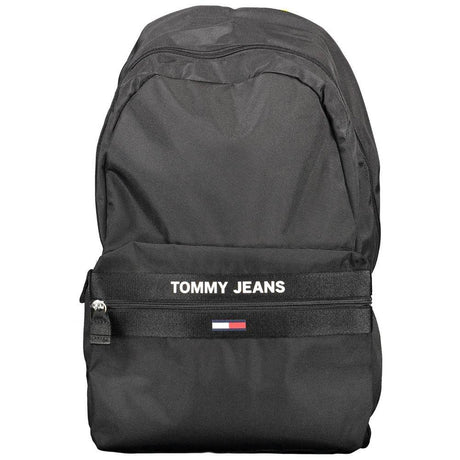 Tommy Hilfiger Black Polyester Backpack - Hilstor
