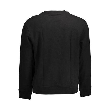 Calvin Klein Black Cotton Men Sweater - Hilstor