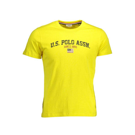 U.S. POLO ASSN. Yellow Cotton T-Shirt - Hilstor