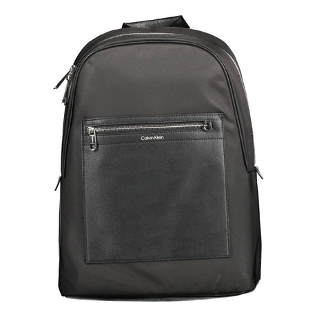 Calvin Klein Black Polyester Backpack - Hilstor