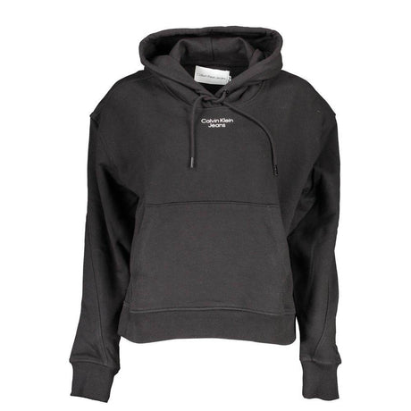 Calvin Klein Black Cotton Women Sweater - Hilstor