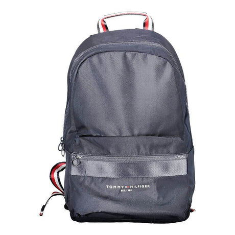 Tommy Hilfiger Blue Polyester Backpack - Hilstor