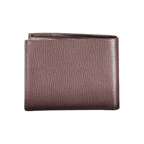 Calvin Klein Brown Leather Wallet - Hilstor