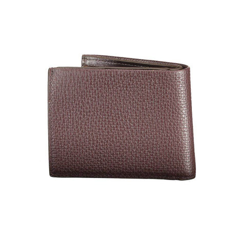 Calvin Klein Brown Leather Wallet - Hilstor